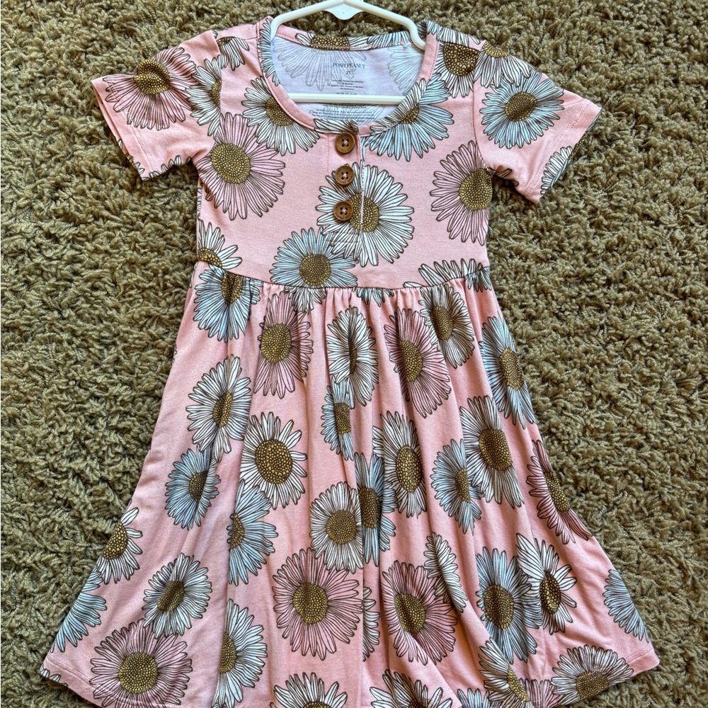Posh Peanut Floral Kids Dress